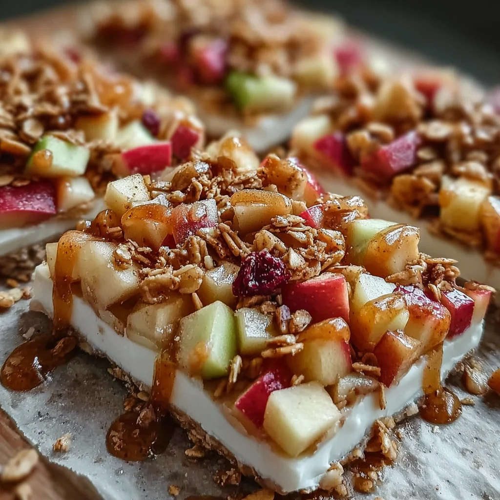 Apple Cinnamon Yogurt Bark – The Healthy, No-Bake Snack You’ll Crave!