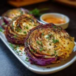 Oven Roasted Garlic Cabbage Steaks – Savory, Caramelized & Surprisingly Delicious!