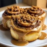 Biscoff Cookie Butter Cinnamon Rolls – Sweet, Gooey & Spiced to Perfection!