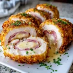 Chicken Cordon Bleu – Elegant, Crispy & Irresistibly Cheesy!
