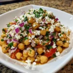 Lemony Chickpea Feta Salad – 10-Minute Protein Power Bowl!