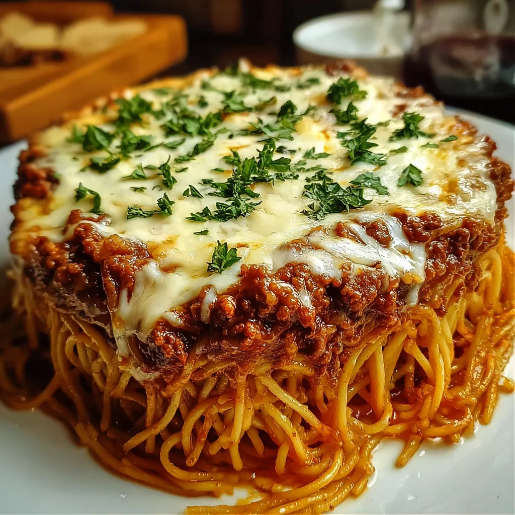 Spaghetti Pie – Delicious, Cheesy & So Easy to Make!