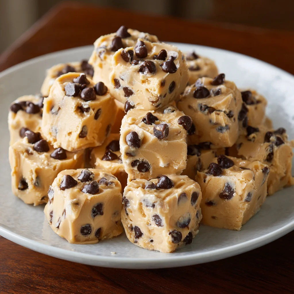 Frozen Greek Yogurt Peanut Butter Bites with Chocolate Chips