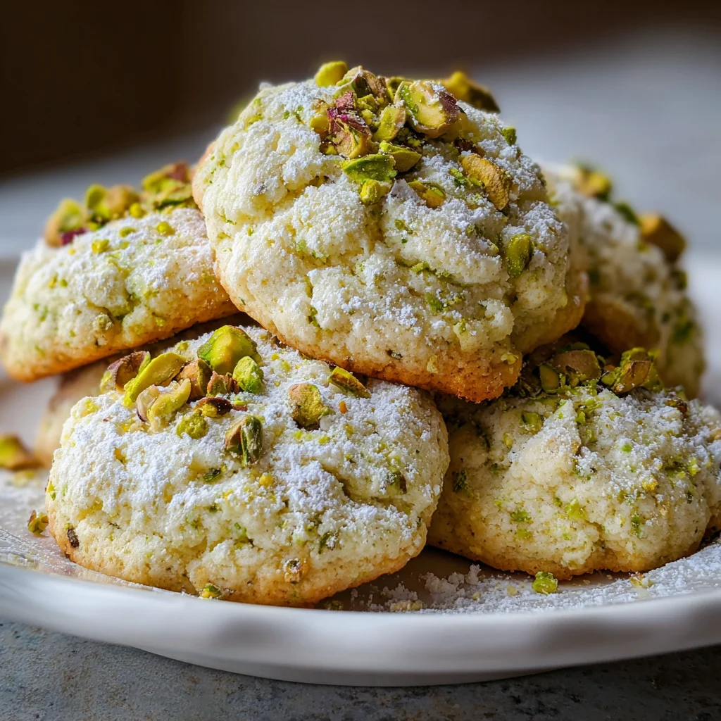 Pistachio Ricotta Cookies – Soft, Cakey & Delicately Sweet!