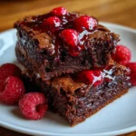 Raspberry Brownies – Fudgy, Decadent & Bursting with Berry Bliss!