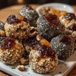 No-Bake Fig Jam Energy Bites – Sweet, Chewy & Packed with Natural Energy!