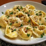 Creamy Garlic Butter Tortellini – Rich, Cheesy & Comfort in a Bowl!