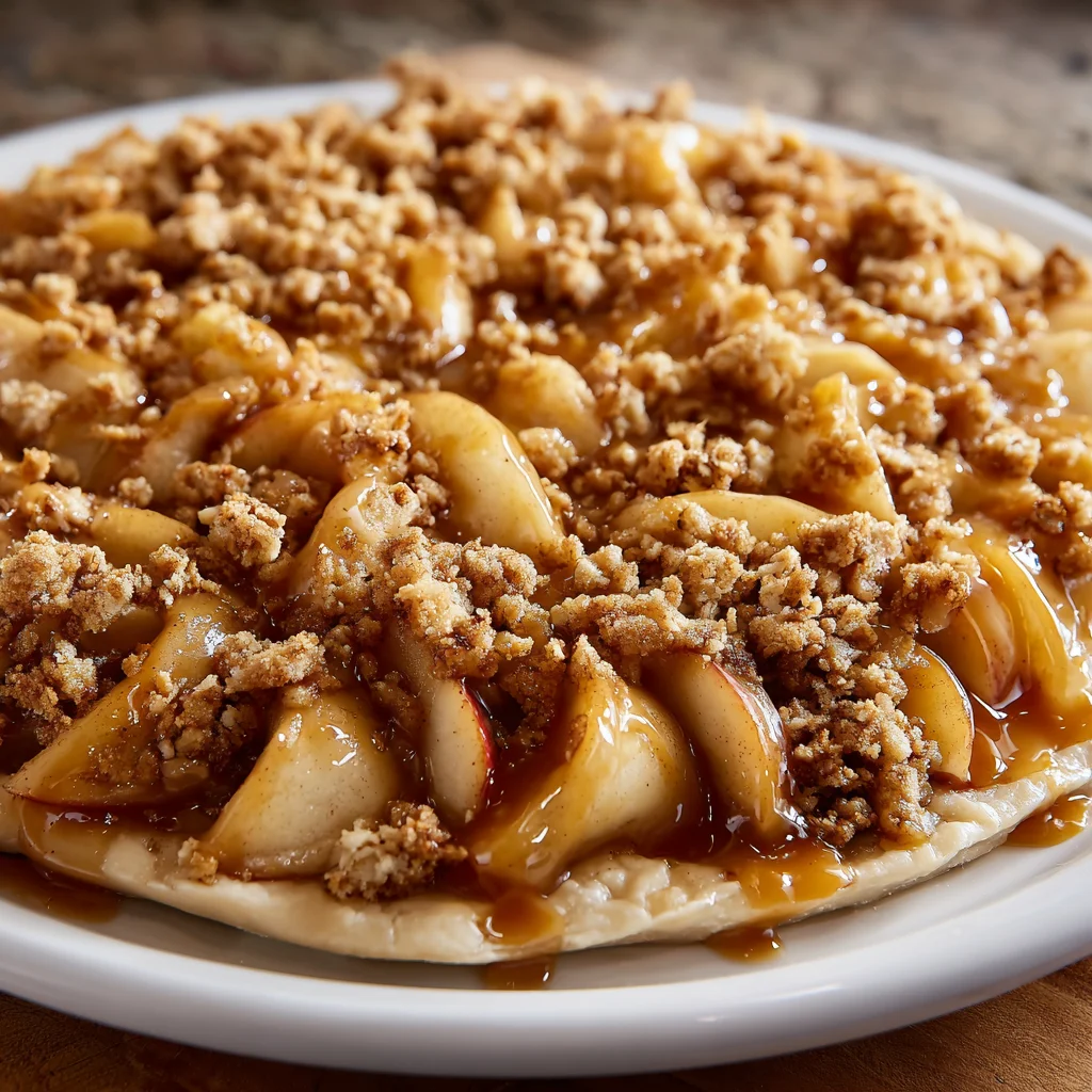 Apple Crisp Pizza – Sweet, Crunchy & A Fun Fall Dessert Twist!