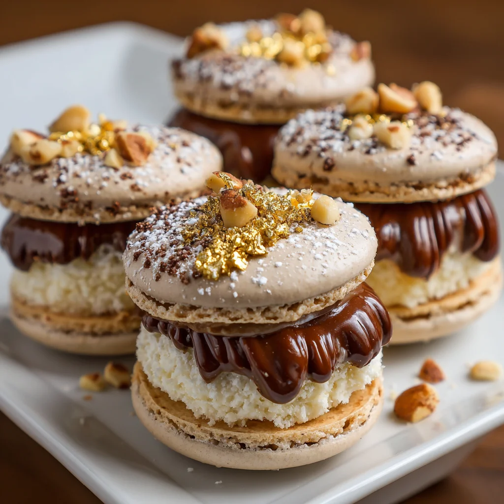 Ferrero Rocher Macaron Nutella – Decadent, Nutty & Elegant!