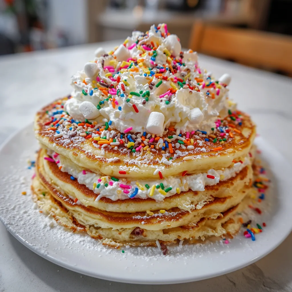 Chaos Cake Pancake Stack – The Ultimate Breakfast Extravaganza!