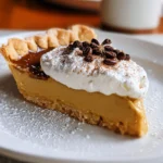 Easy Homemade Coffee Custard Pie – Silky, Rich & Caffeinated Bliss!