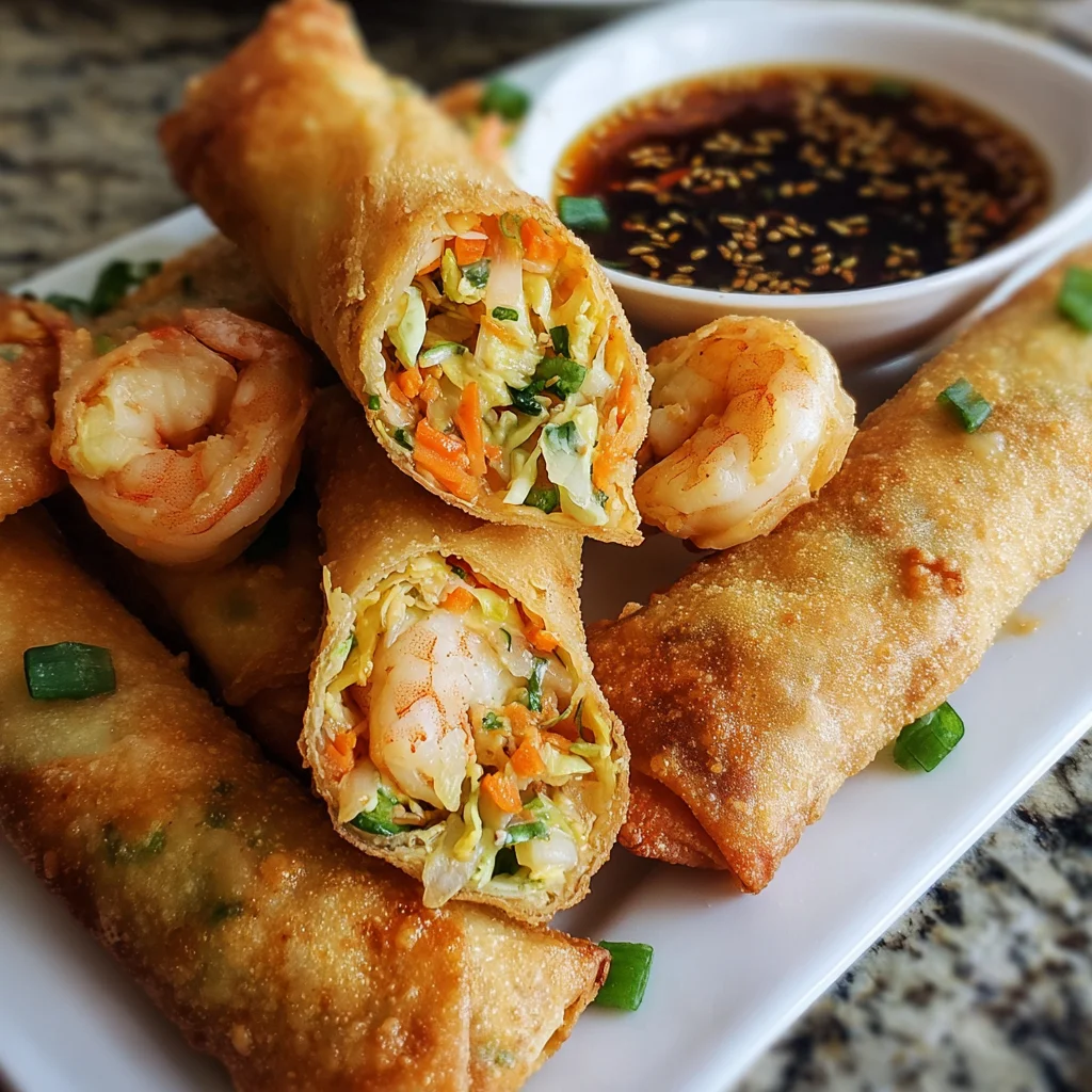Shrimp Egg Rolls – Crispy, Savory & Irresistibly Delicious!