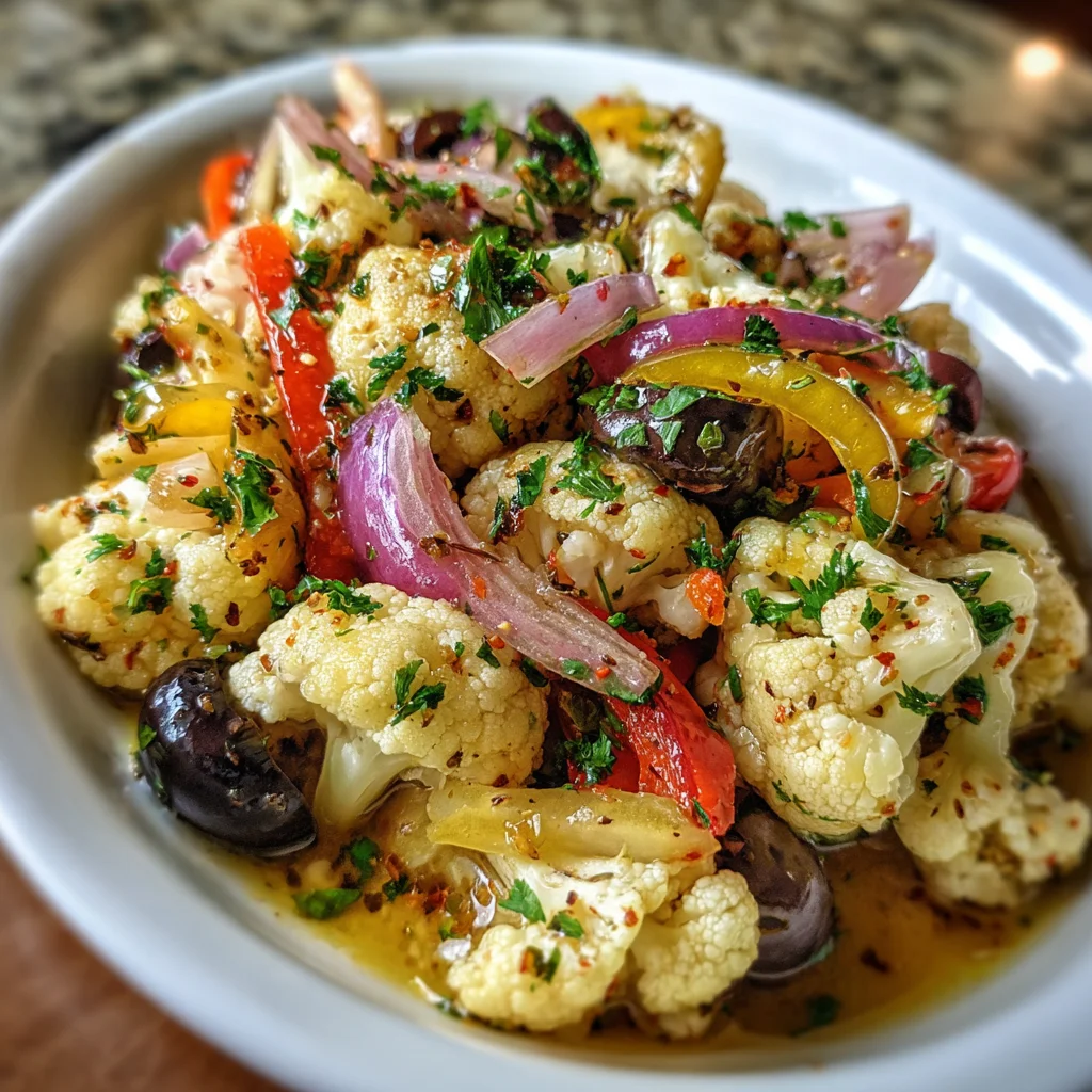 Marinated Cauliflower Salad: A Tangy, Crunchy Make-Ahead Wonder