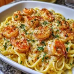 Shrimp Scampi Pasta Bake – Garlicky, Buttery, & Bubbly Comfort Food!