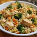 Healthy Chicken and Rice Casserole – Comforting, Wholesome & So Easy!