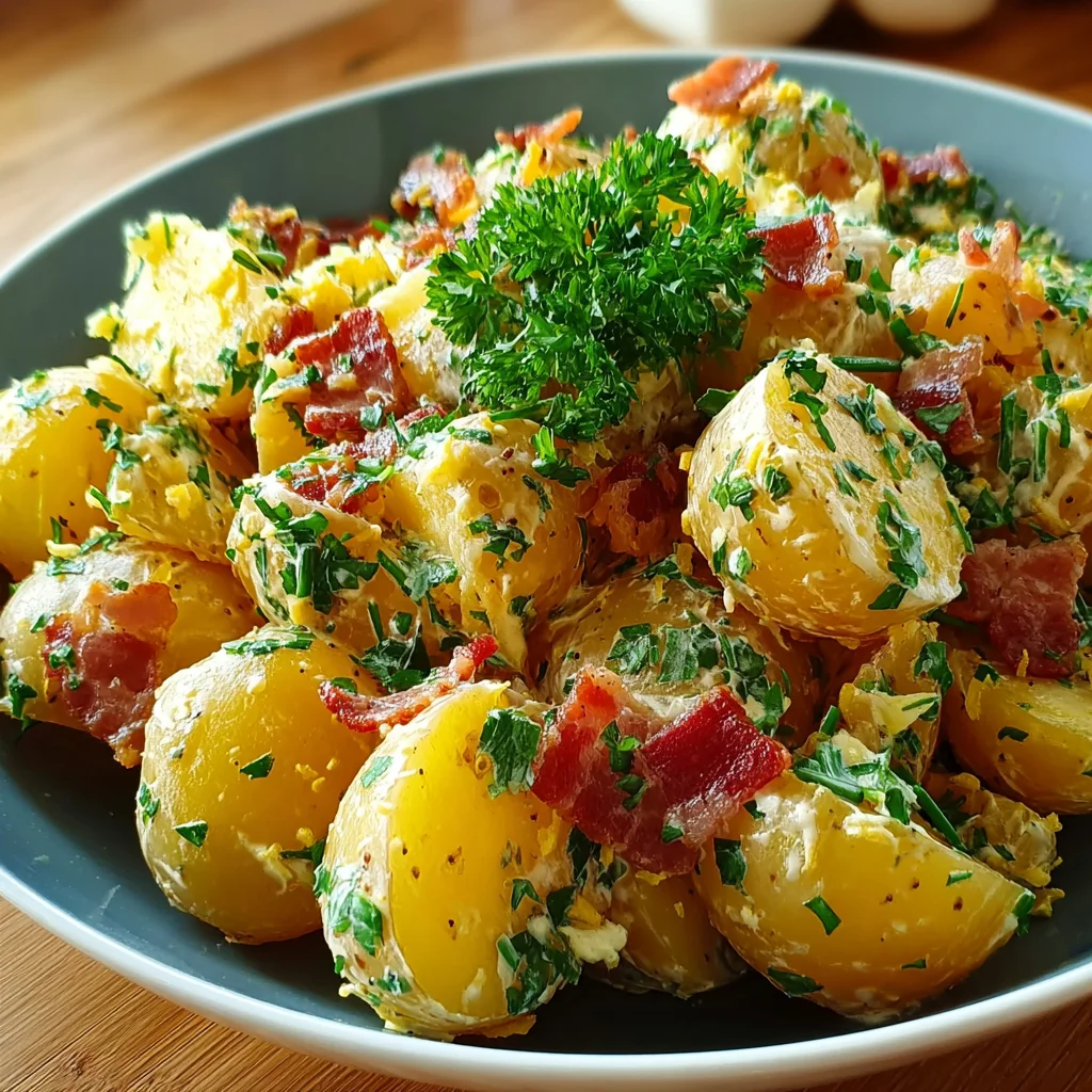 German Potato Salad – Classic, Tangy & Comforting!