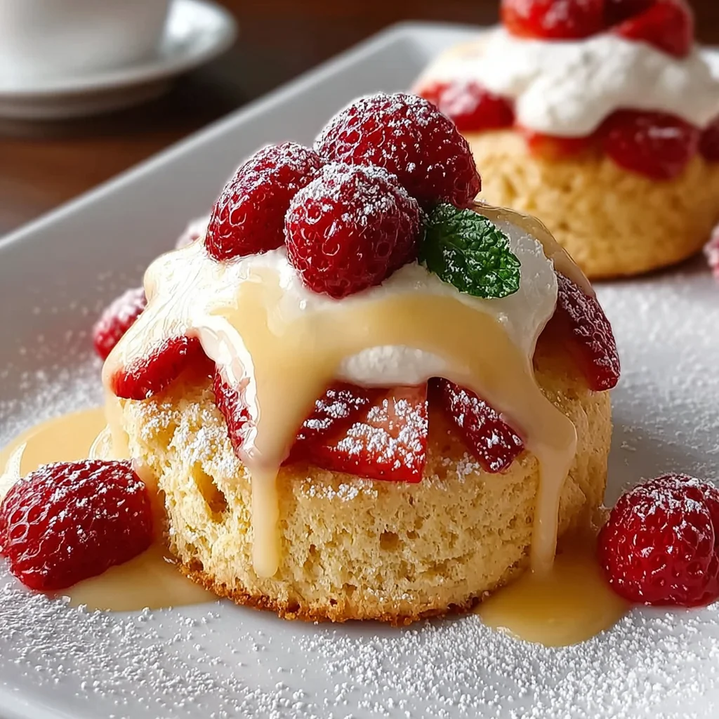 Mini Strawberry Shortcakes – Bite-Sized Bliss for Spring & Summer!