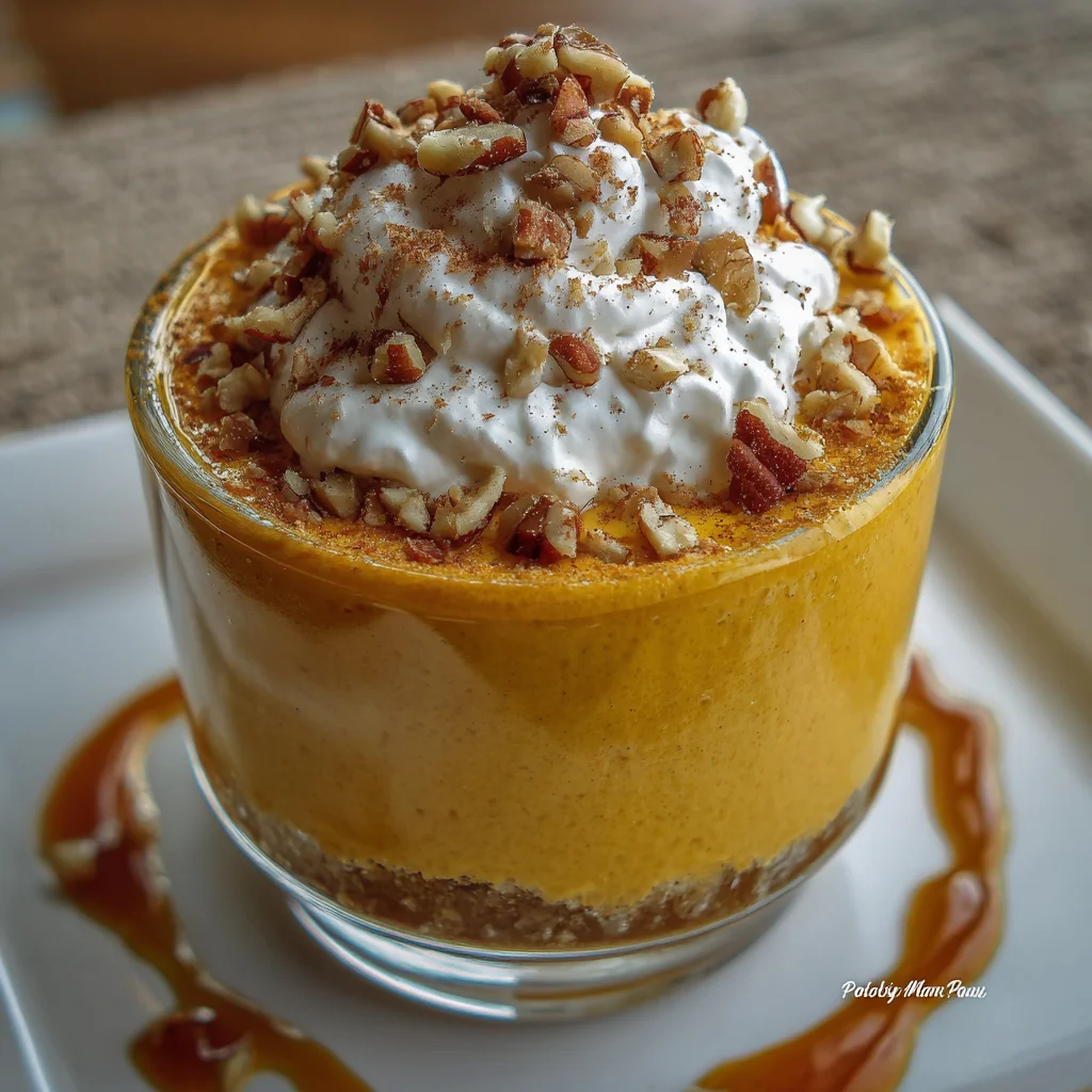 Pumpkin Cottage Cheese Mousse – Creamy, Wholesome & Fall-Inspired!