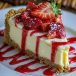 White Chocolate Strawberry Cheesecake – Creamy, Dreamy & Berry-Delicious!