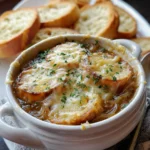 French Onion Soup Slow Cooker – Deep, Savory & Hands-Off Comfort!