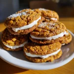 Pumpkin Oatmeal Cream Pies – Soft, Spiced & nostalgic!