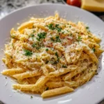 One Pot Creamy Garlic Pasta – Luxurious, Effortless & Ready in 20 Minutes!