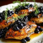 Best-Ever Blueberry Thyme Chicken – Sweet, Savory & Elegantly Unique!