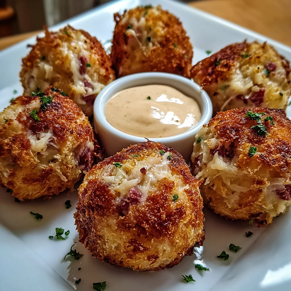 Reuben Balls – The Ultimate Party Appetizer with a Savory Twist!