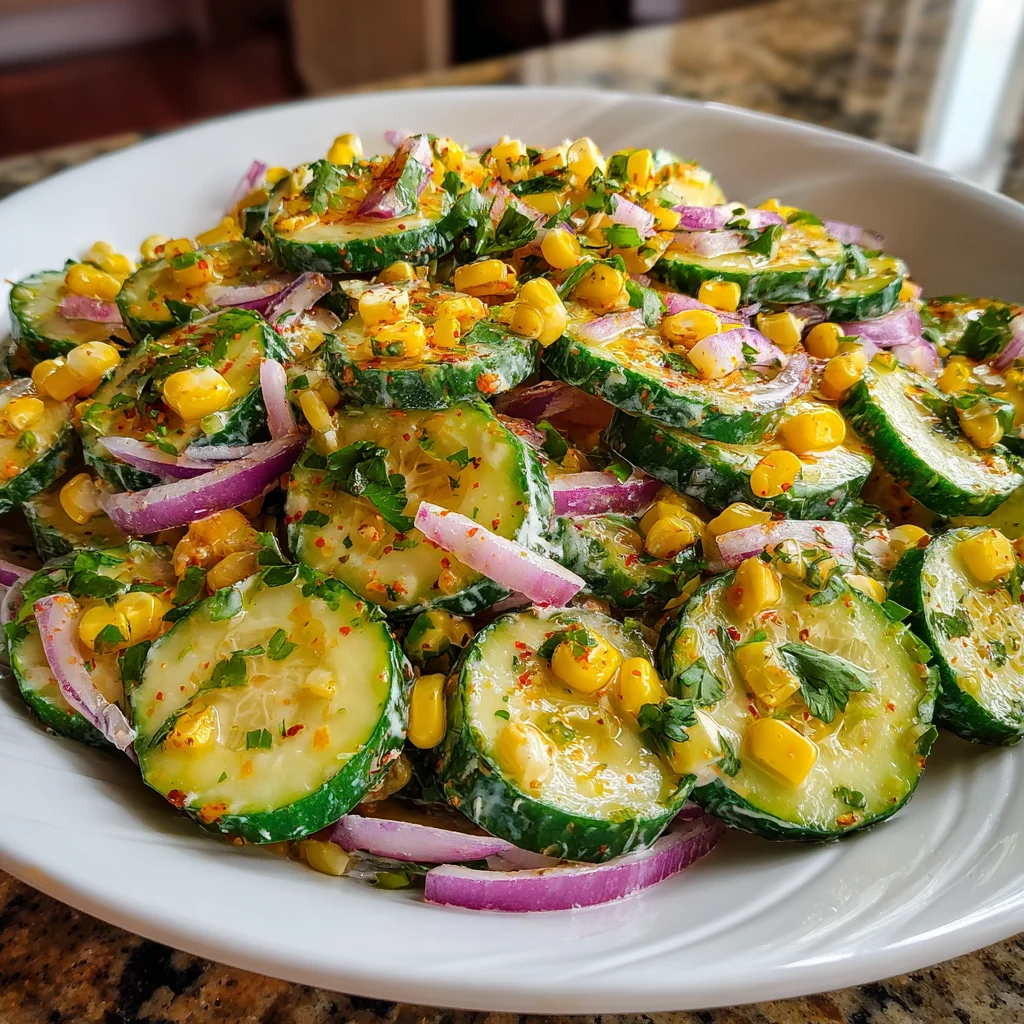 Mexican Cucumber Salad – Crisp, Zesty & Refreshingly Light!