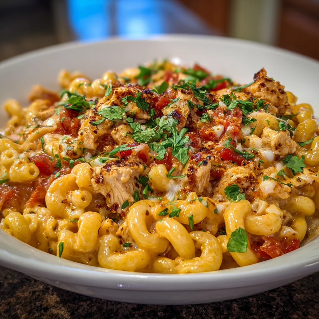 Chicken Taco Mac & Cheese – The Ultimate Comfort Food Mashup!