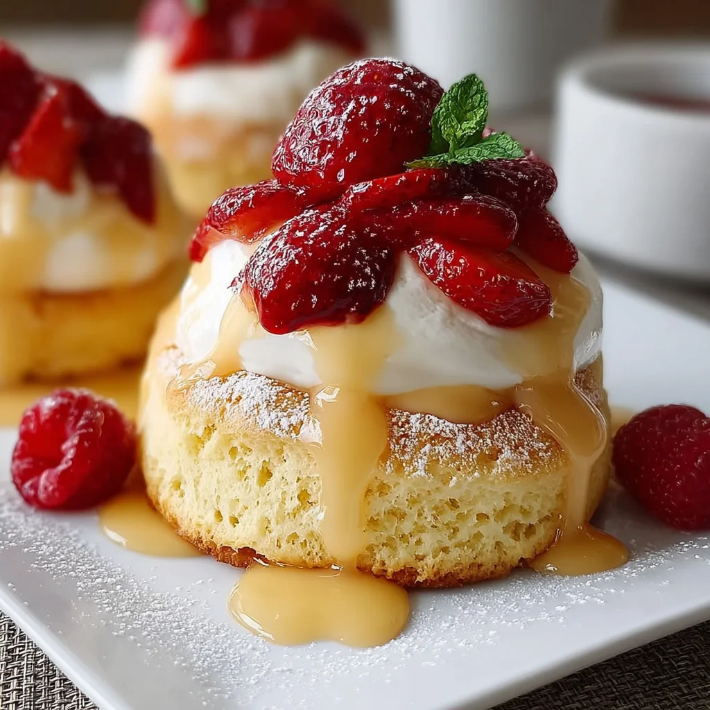 Mini Strawberry Shortcakes – Bite-Sized Bliss for Spring & Summer!