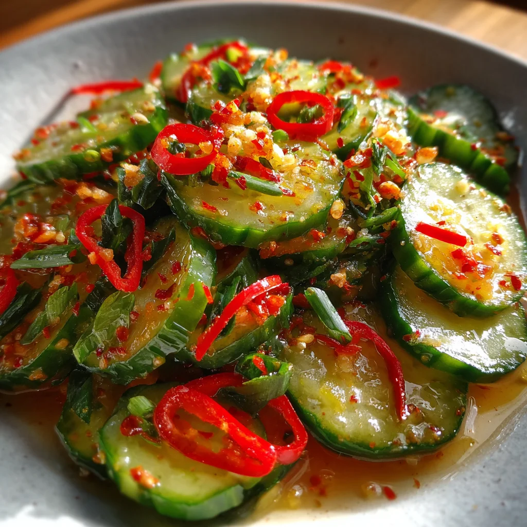 Cucumber Sweet Pepper Salad – The Crunchiest, Most Refreshing Side!
