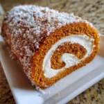 Pumpkin Roll with Cream Cheese Filling – The Ultimate Fall Swirl!