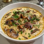 Hungarian Mushroom Soup Bowl A Creamy Delight Awaits!