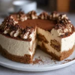 Tiramisu Cold Brew Coffee Cheesecake – Decadent, Caffeinated & No-Bake!