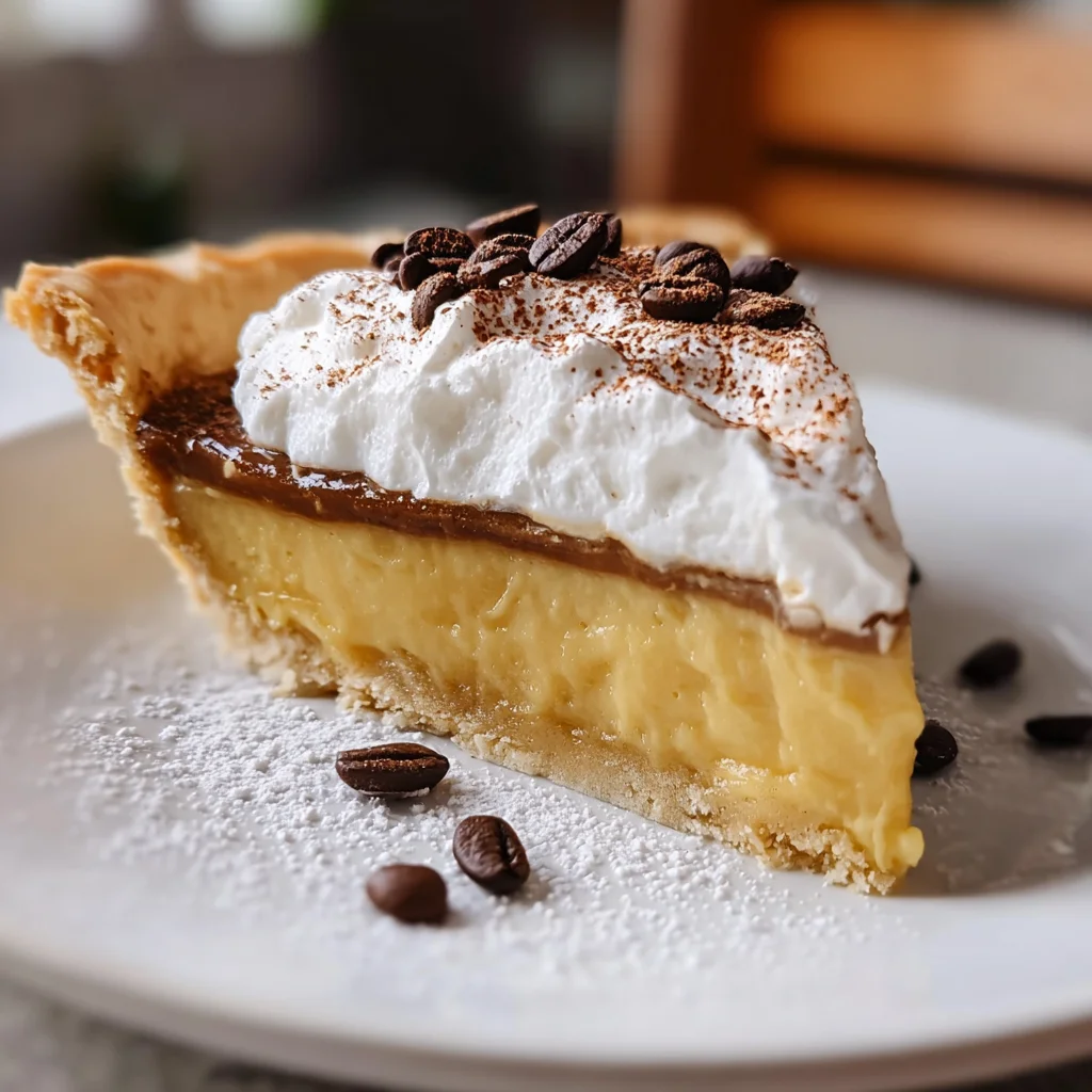 Easy Homemade Coffee Custard Pie – Silky, Rich & Caffeinated Bliss!