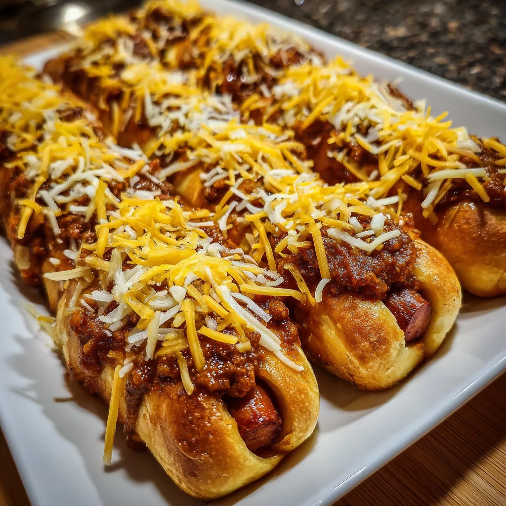Chili Cheese Dog Bake Dinner – Cheesy, Comforting & Family-Friendly!