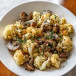 Garlic Mushroom Cauliflower Skillet – Low-Carb, Creamy & Bursting with Umami!