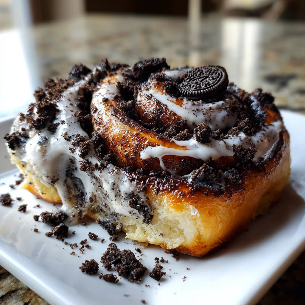 Oreo Cinnamon Roll – Gooey, Chocolatey & Irresistibly Sweet!