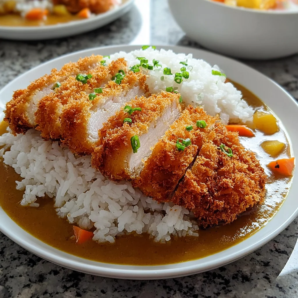 Chicken Katsu Curry – Crispy, Golden Chicken meets Rich Japanese Curry!