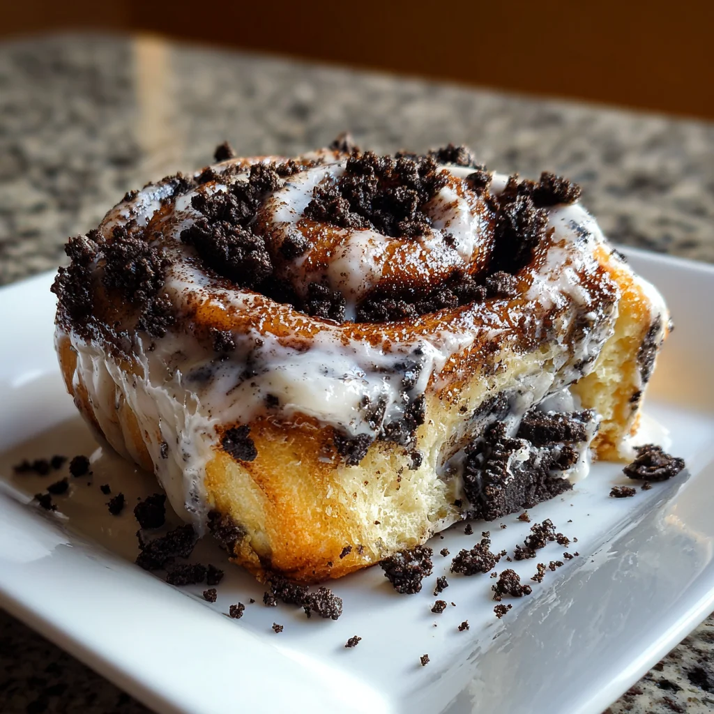 Oreo Cinnamon Roll – Gooey, Chocolatey & Irresistibly Sweet!