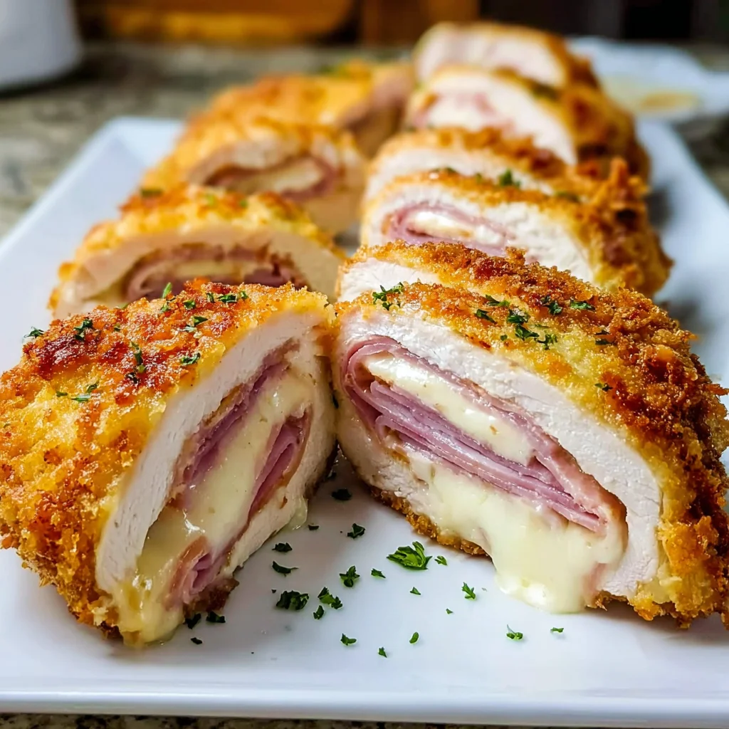 Chicken Cordon Bleu – Elegant, Crispy & Irresistibly Cheesy!