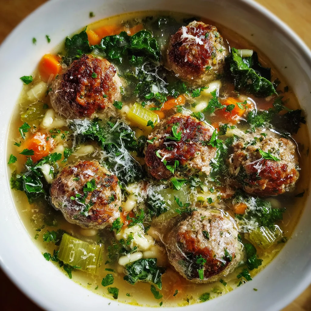 Italian Wedding Soup – Hearty, Savory & Classic Comfort in a Bowl!