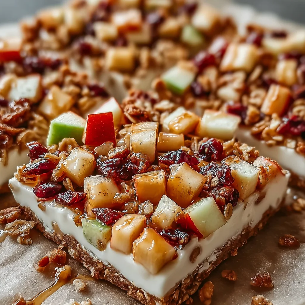 Apple Cinnamon Yogurt Bark – The Healthy, No-Bake Snack You’ll Crave!