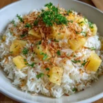 Tropical Coconut Pineapple Rice – Sweet, Creamy & Island-Inspired
