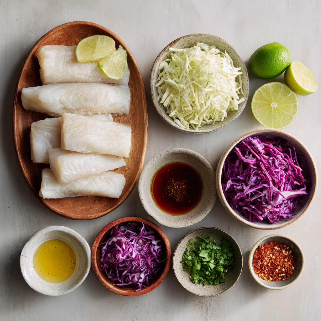 Fish Tacos with Cabbage Slaw – Fresh, Zesty & Perfectly Crunchy!