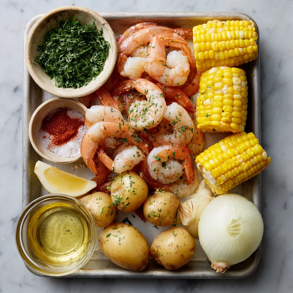 Sheet Pan Shrimp Boil – Zesty, Flavorful & Perfect for Sharing!