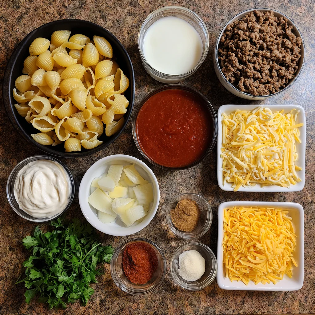 Cheesy Enchilada Hamburger Helper – Zesty, Cheesy & One-Pot Delicious!