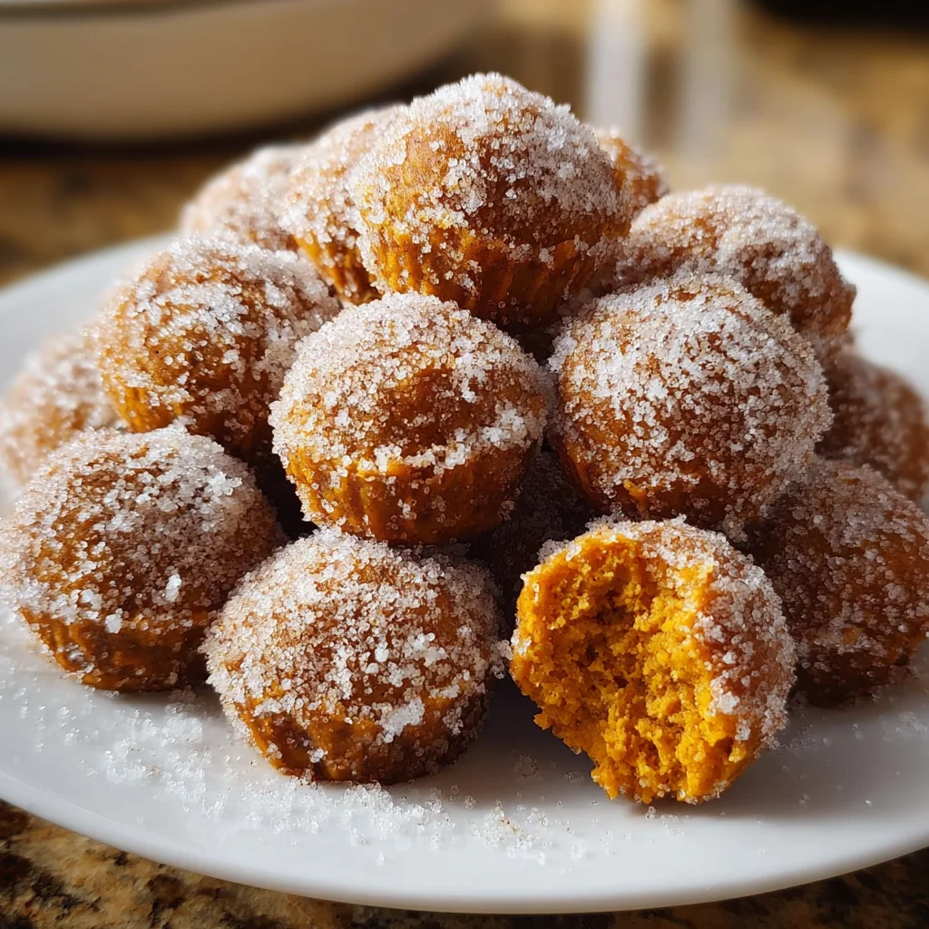 Cinnamon Sugar Pumpkin Bites – Sweet, Fluffy & Full of Fall Flavor!