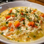 Crack Chicken and Rice Soup – Creamy, Hearty & Comfort in a Bowl!